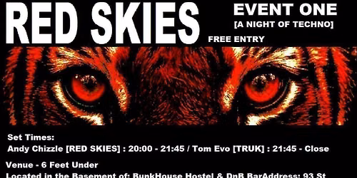 Red Skies Presents: Event One 