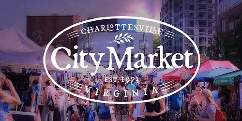 Sunrise at City Market in Charlottesville