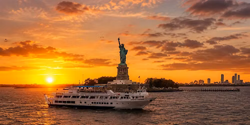New York City Sunset Cruise with Live DJ | Statue of Liberty & Skyline View