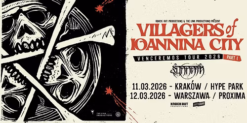 Villagers Of Ioannina City + Sunnata \/ 11 III 2026 \/ Krak\u00f3w