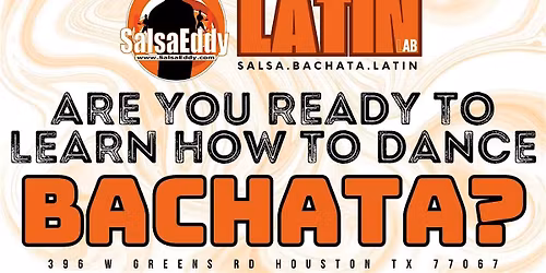 May 8th: Bachata Step One: Absolute Beginners - Join Us!