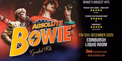 Absolute Bowie Hit Edinburgh 2025
