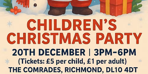 Children\u2019s Christmas Party. 