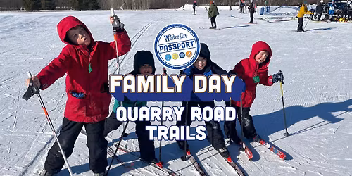 WinterKids Family Day @ Quarry Road Trails