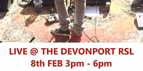 Cam Sherriff @ Devonport RSL - FREE