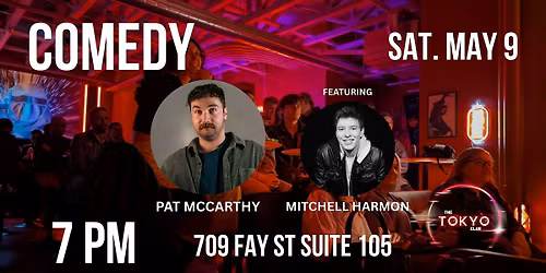 Live Comedy at The Tokyo Club - Pat McCarthy