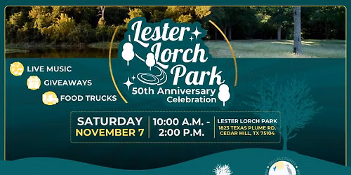 Lester Lorch Park 50th Anniversary Celebration