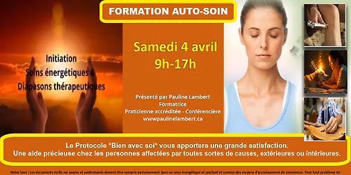 Initiation \u00e0 la Sonoth\u00e9rapie par l'auto-soin aux diapasons
