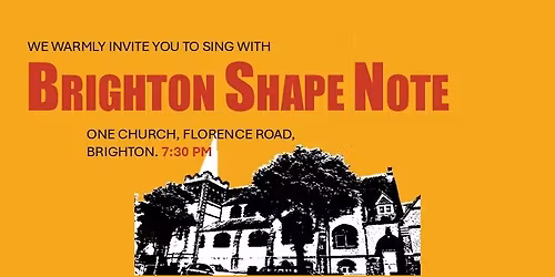 Shape Note Singing at One Church
