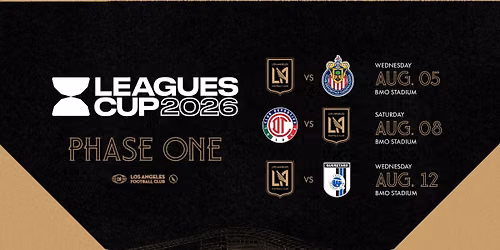 Leagues Cup: Phase One - Los Angeles FC vs. Queretaro FC