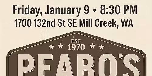 Nikki & The Fast Times at Peabo's