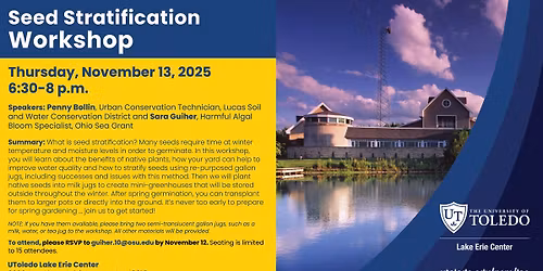 Seed Stratification Public Workshop