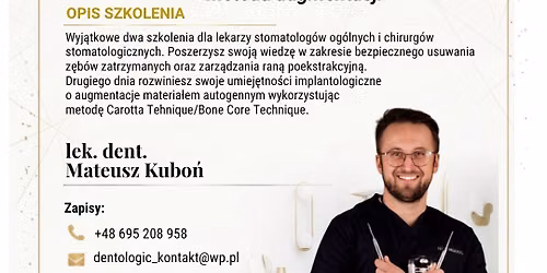 Ekstrakcje z\u0119b\u00f3w i Carotta Technique Warszawa