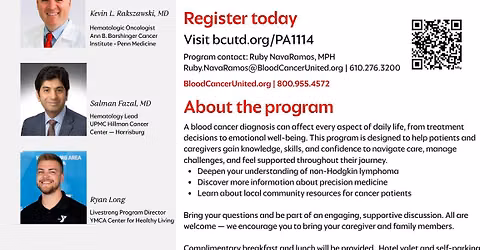 Blood Cancer United: Patient Education Program