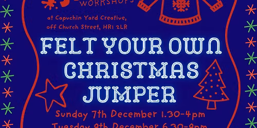 Felt Your Own Christmas Jumper 