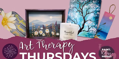 Art Therapy Thursdays: Choose Any Project!