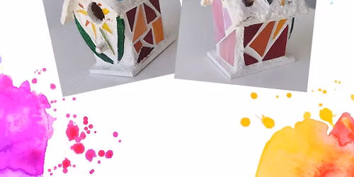 Mini Mosaic Birdhouse Workshop