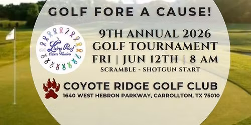 Living Proof - 9th Annual 2026 Golf Tournament