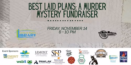 A Murder Mystery Library Fundraiser
