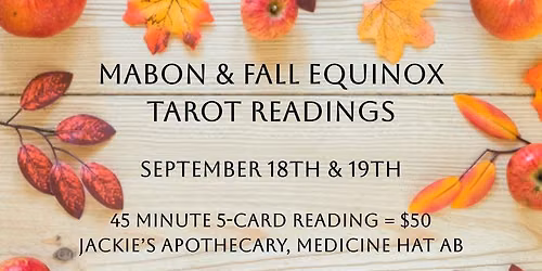 Tarot Readings - Mabon & Fall Equinox