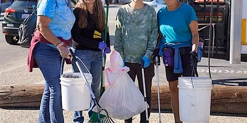 Post-July 4th cleanup in Morro Bay
