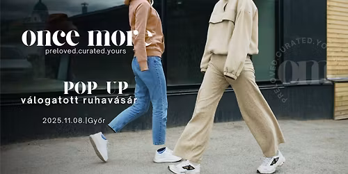 Once More | Pop-up ruhav\u00e1s\u00e1r \u2013 Gy\u0151r