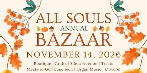 All Souls Annual Bazaar