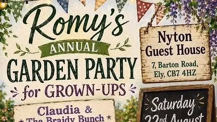 Romy\u2019s Annual Garden Party for Grown Up\u2019s