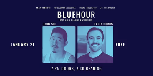 January Blue Hour Featuring Jimin Seo and Tarik Dobbs