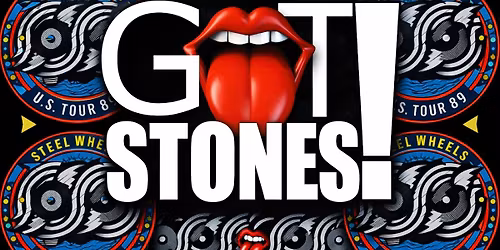 GOT STONES!  Rolling Stones Steel Wheels Tour   Campbell River at The Tidemark Theatre