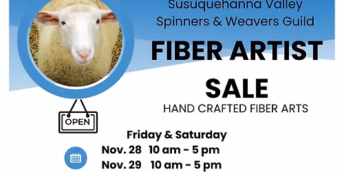 Fiber Arts Sale