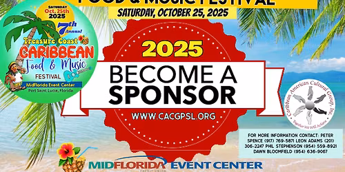 7th Annual Treasure Coast Caribbean Food and Music Festival