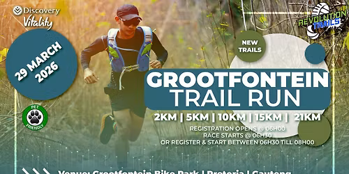 Grootfontein Trail Run\/Walk (Limited Edition)