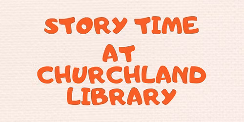 Story Time at Churchland Branch Library