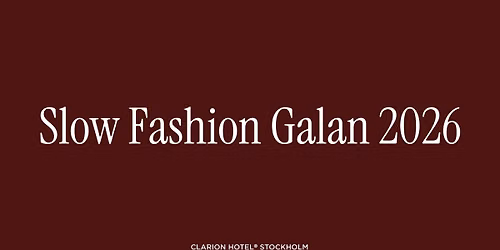 Slow Fashion Galan 2026