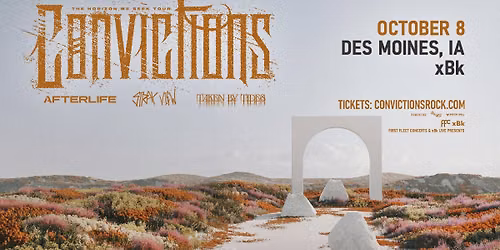 Convictions w\/ Afterlife, Stray View and Taken by Tides