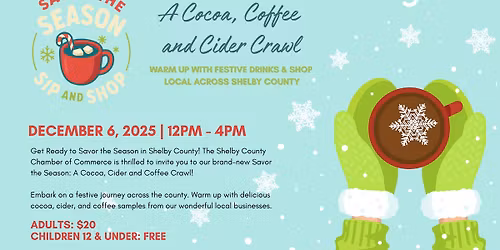 Savor the Season: A Cocoa, Coffee and Cider Crawl!