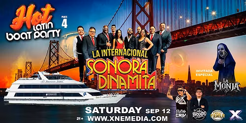 HOT LATIN BOAT PARTY v4 | La Internacional Sonora Dinamita en Vivo
