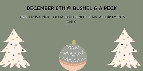 Hot Cocoa & Christmas Tree Minis