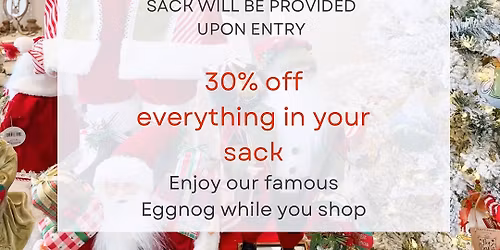 Santa Sack Sale