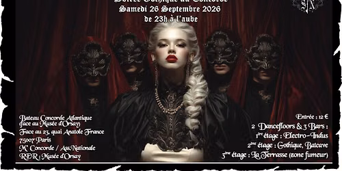 Soir\u00e9e Gothique au Concorde : 2 Dance Floors !