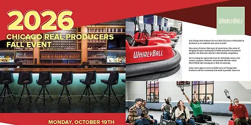 Chicago Real Producers Fall 2026 Event