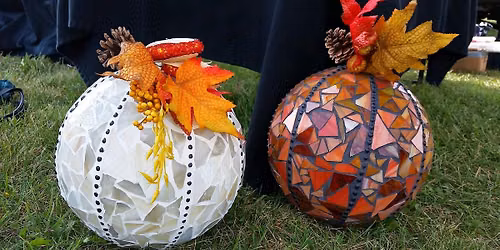 Mosaic Pumpkin Ball