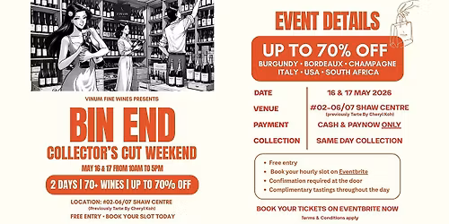 Bin End - Collector's Cut Weekend