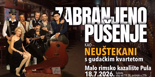 Zabranjeno pu\u0161enje kao #NEU\u0160TEKANI @ Malo rimsko kazali\u0161te Pula