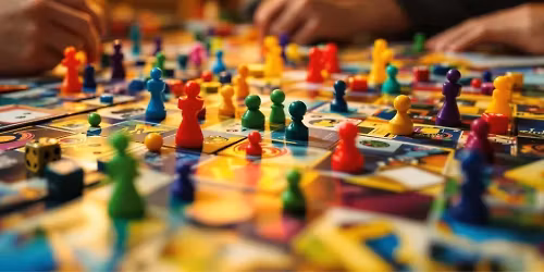 Board Games at Panera