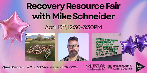 Recovery Resource Fair & Open House with Mike Schneider