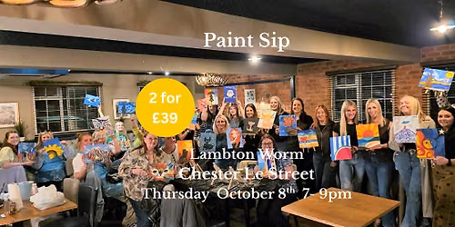 Paint Sip The Lambton Worm Chester Le Street