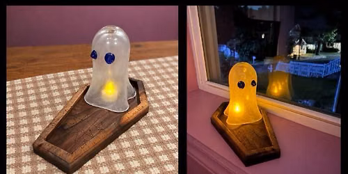 Glass and Wood: Make Your Own Ghost and Coffin w\/ Liberty Arts