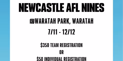 Newcastle AFL Nines